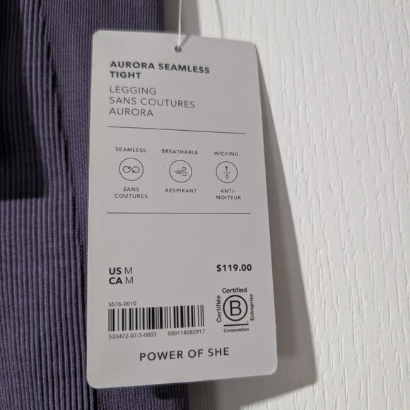 Athleta | Aurora Seamless Legging In Amethyst Purple - Picture 7 of 9